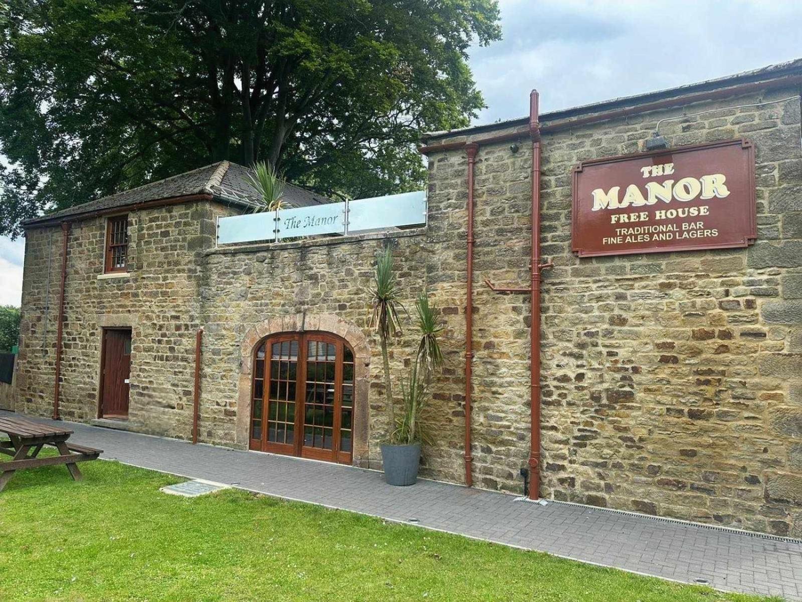 ビショップ・オークランドThe Manorアパートメント エクステリア 写真